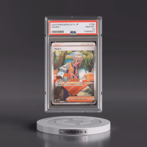 2023 Pokémon Sv1v-Violet EX #104 Arven - Special Art Rare (PSA 10 GEM MINT)