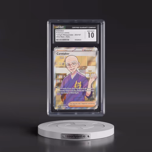 2024 Pokémon Twm EN-Twilight Masquerade #203 Caretaker - Ultra Rare (CGC 10 GEM MINT)