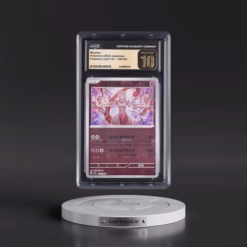 2023 Pokémon Card 151 #150/165 Mewtwo - Reverse Holo Master Ball (CGC 10 PRISTINE)