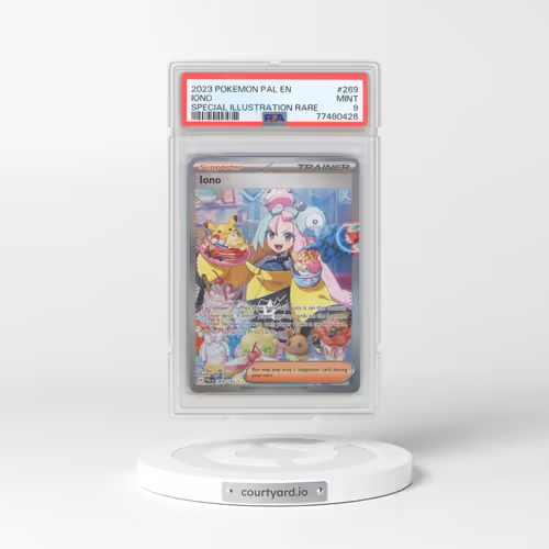 2023 Paldea Evolved - PAL EN #269 Iono - Special Illustration Rare (PSA 9 MINT)