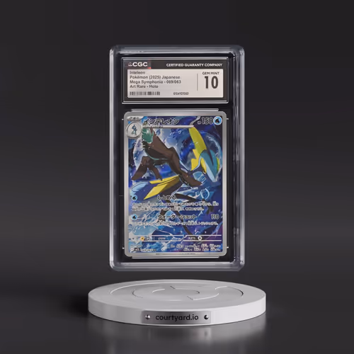 2025 Mega Symphonia - M1S #069/063 Inteleon - Art Rare Holo (CGC 10 GEM MINT)
