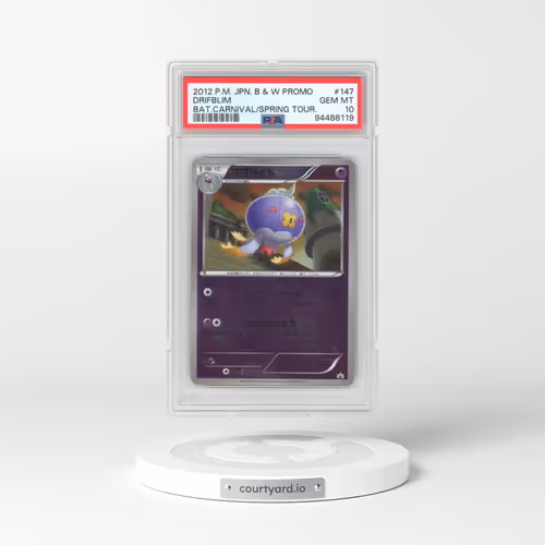 2012 Pokémon Black & White Promo #147 Drifblim - Battle Carnival/Spring Tournament (PSA 10 GEM MINT)