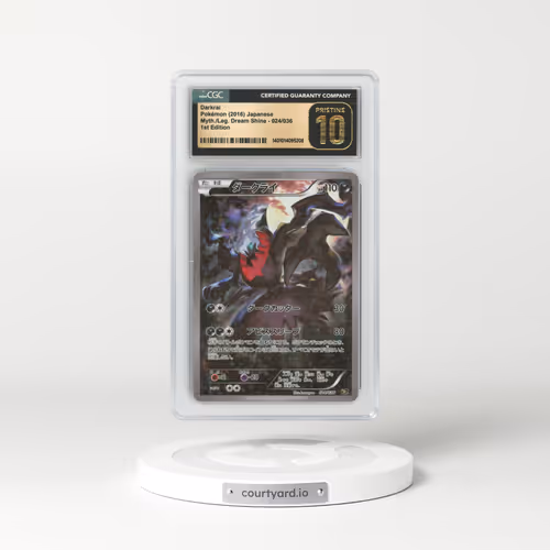 2016 Japanese Mythical / Legendary Dream Holo Collection #24 Darkrai - 1st Edition (CGC 10 PRISTINE)