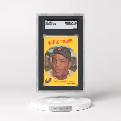 1959 Topps #50 Willie Mays (SGC AUTHENTIC)