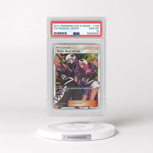 2017 Pokémon Sun & Moon #149 Team Skull Grunt - Full Art (PSA 10 GEM MINT)