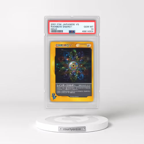 2001 Pokémon VS Rainbow Energy - Holo (PSA 10 GEM MINT)