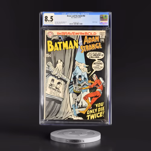 Brave and the Bold #90 CGC 8.5 Off-white to White Pages (DC Comics, 6-7/70) - Universal
