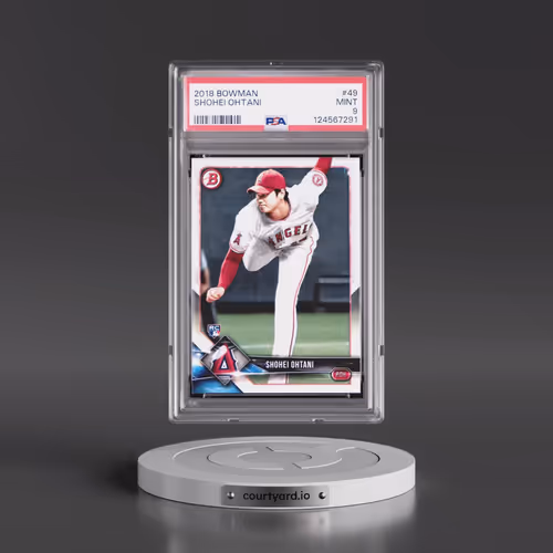 2018 Bowman #49 Shohei Ohtani (PSA 9 MINT)