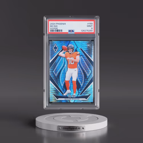 2024 Panini Phoenix #159 Bo Nix - Hyper (PSA 9 MINT)
