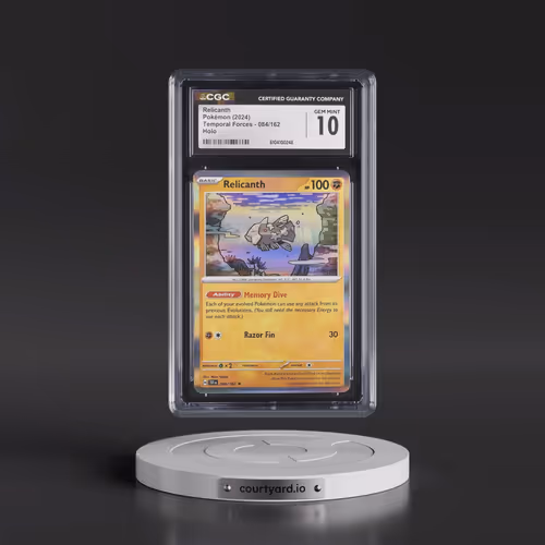 2023 Temporal Forces - TEF EN #084/162 Relicanth - Holo (CGC 10 GEM MINT)