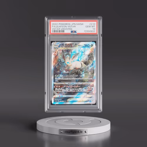 2022 Pokémon Sword & Shield Vstar Universe #210 Leafeon Vstar - Full Art (PSA 10 GEM MINT)