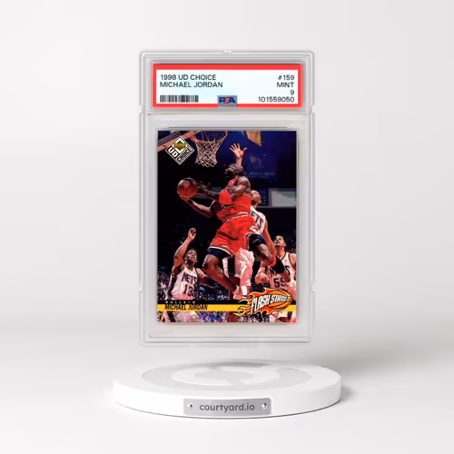 1998 UD Choice #159 Michael Jordan (PSA 9 MINT)