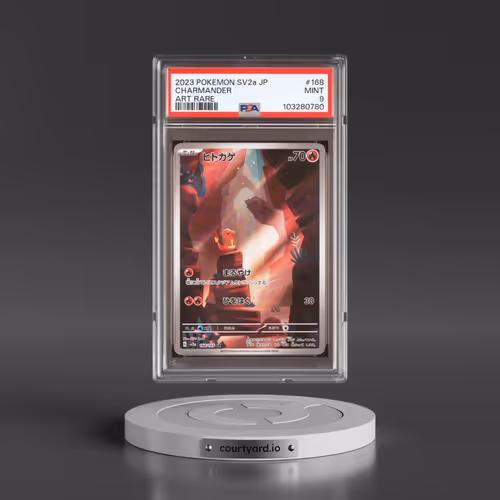 2023 Pokémon Sv2a-Pokemon 151 #168 Charmander - Art Rare (PSA 9 MINT)