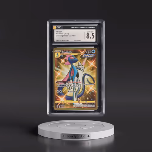 2021 Evolving Skies #227/203 Inteleon - Secret Rare Holo (CGC 8.5 NM-MT+)