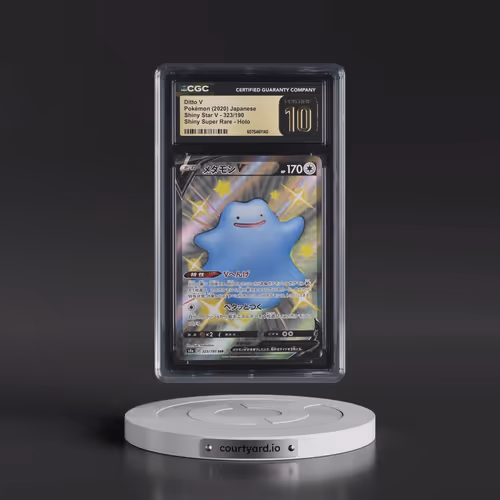 2020 Shiny Star V #323/190 Ditto V - Shiny Super Rare Holo (CGC 10 PRISTINE)