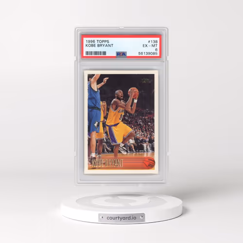 1996 Topps #138 Kobe Bryant (PSA 6 EX-MT)