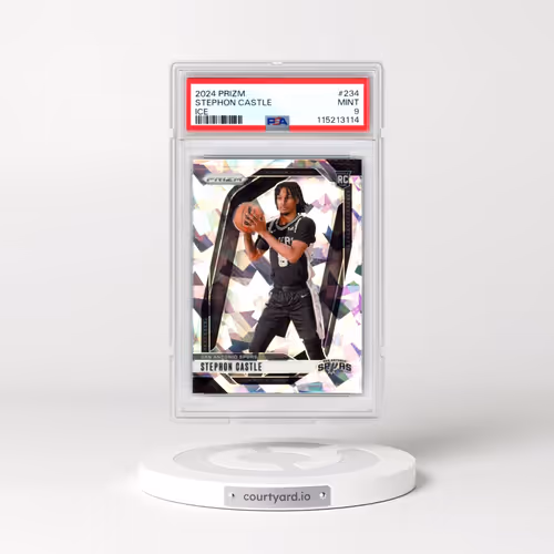 2024 Panini Prizm #234 Stephon Castle - Ice (PSA 9 MINT)