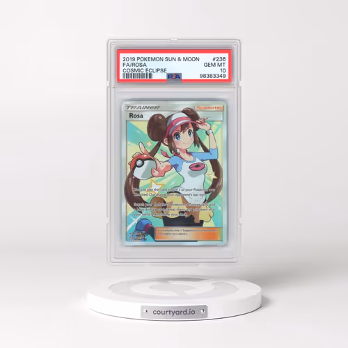 2019 Pokémon Sun & Moon Cosmic Eclipse #236 Rosa - Full Art (PSA 10 GEM MINT)