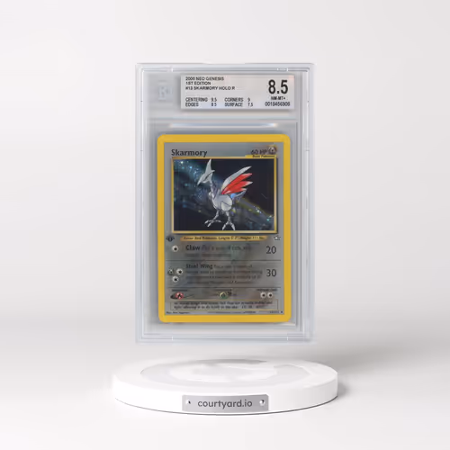 2000 Neo Genesis #13 Skarmory - 1st Edition Holo (BGS 8.5 NM-MT+)
