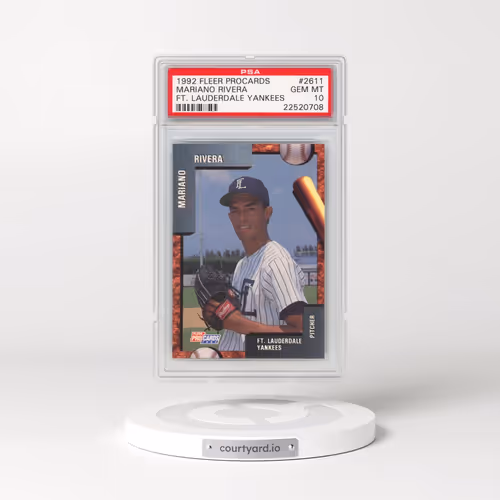 1992 Fleer Procards FT. Lauderdale Yankees #2611 Mariano Rivera (PSA 10 GEM MINT)