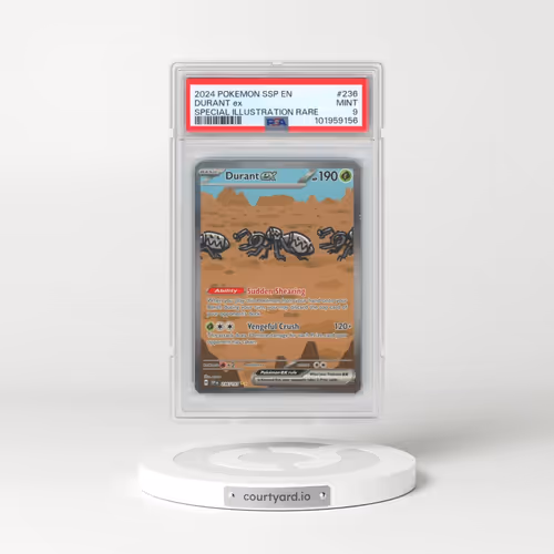 2024 Pokémon Ssp EN-Surging Sparks #236 Durant EX - Holo Special Illustration Rare (PSA 9 MINT)