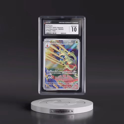 2025 Heat Wave Arena - sv9a #068/063 Hydrapple - Art Rare Holo (CGC 10 GEM MINT)