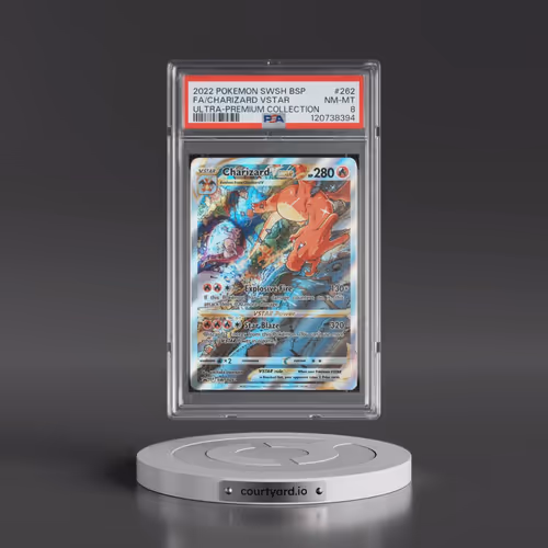 2022 Pokémon Swsh Black Star Promo #262 Charizard Vstar - Full Art Sword & Shield Ultra-Premium Coll
