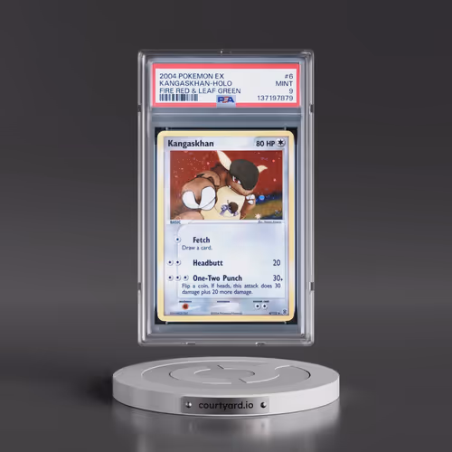 2004 Pokémon EX Fire Red & Leaf Green #6 Kangaskhan - Holo (PSA 9 MINT)
