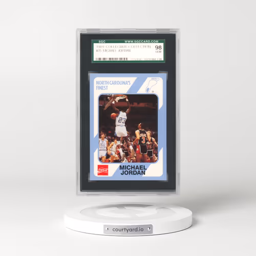 1989 Collegiate Collection #15 Michael Jordan (SGC 10 GEM MINT)