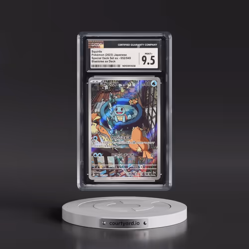 2023 Venusaur/Charizard/Blastoise Spec. Set ex #052/049 Squirtle - Blastoise ex Deck (Holo) (CGC 9.5