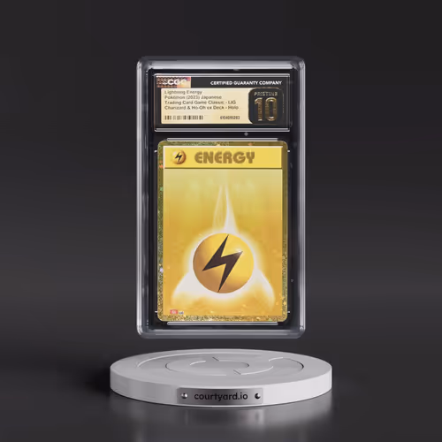 2023 Trading Card Game Classic - CLF, CLL, CLK #LIG Lightning Energy - Charizard & Ho-Oh ex Deck