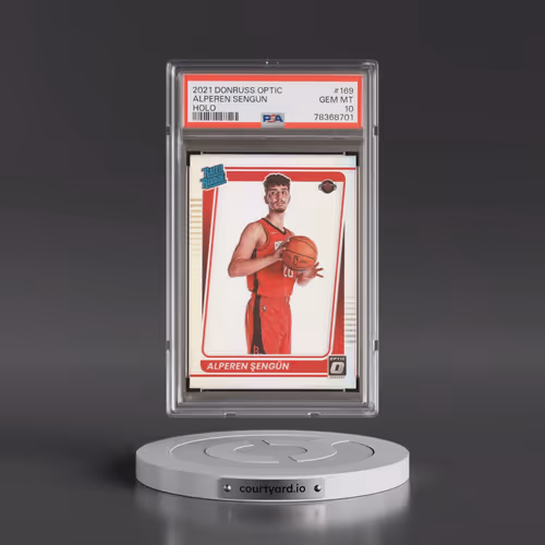 2021 Panini Donruss Optic #169 Alperen Sengun - Holo (PSA 10 GEM MINT)