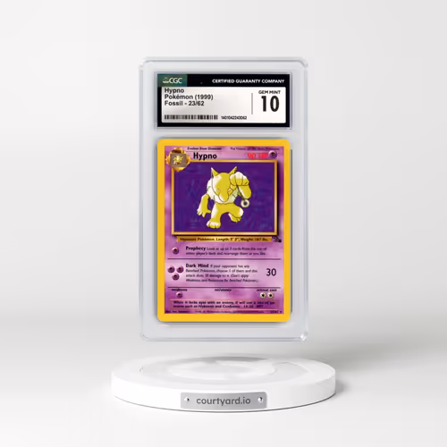 1999 Fossil #23/62 Hypno (CGC 10 GEM MINT)
