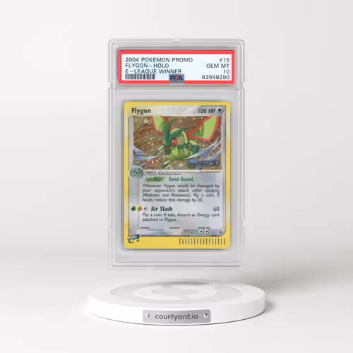 2004 Pokémon Promo #15 Flygon - Holo E-League Winner (PSA 10 GEM MINT)
