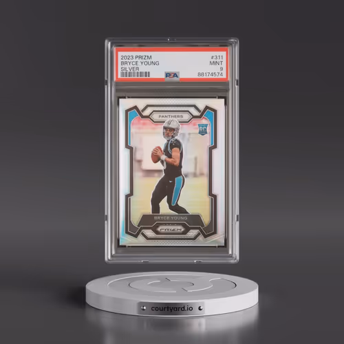 2023 Panini Prizm #311 Bryce Young - Silver Prizm (PSA 9 MINT)