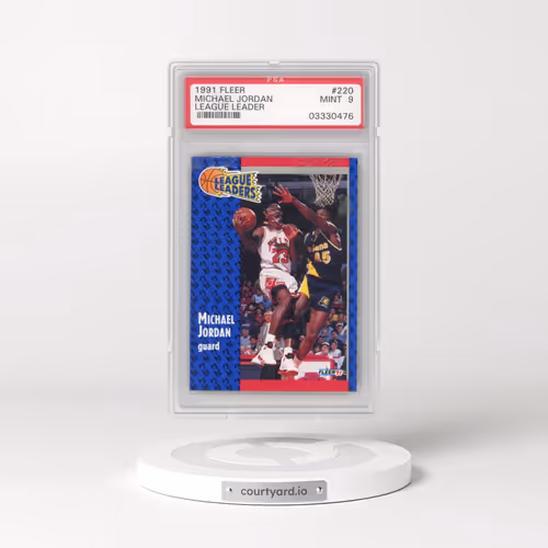 1991 Fleer #220 Michael Jordan (PSA 9 MINT)