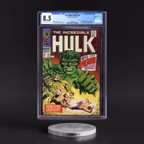 Incredible Hulk #102 CGC 8.5 Off-white to White Pages (Marvel Comics, 4/68)