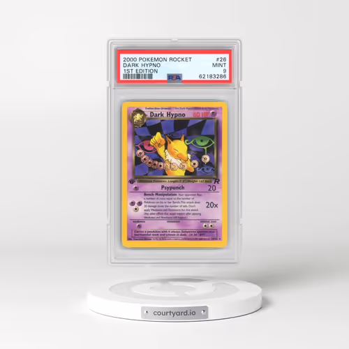 2000 Pokémon Rocket #26 Dark Hypno - 1st Edition (PSA 9 MINT)