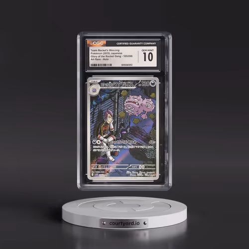 2025 Glory of the Rocket Gang - sv10 #105/098 Team Rocket's Weezing - Art Rare Holo (CGC 10 GEM MINT