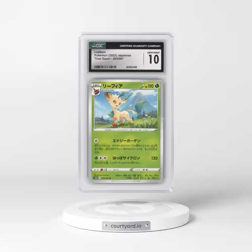 2022 Time Gazer #003/067 Leafeon (CGC 10 GEM MINT)