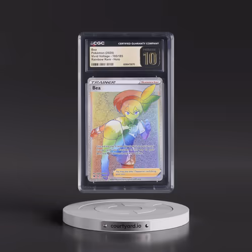 2020 Vivid Voltage #193/185 Bea - Rainbow Rare Holo (CGC 10 PRISTINE)