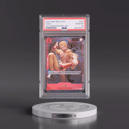 2024 ONE PIECE SIMPLIFIED CHINESE 1ST ANNIVERSARY SET #013 SANJI