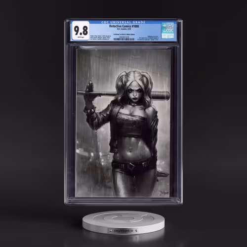 Detective Comics #1000 CGC 9.8 White Pages (DC Comics, 5/19) - Universal JeeHyung Lee Black & White
