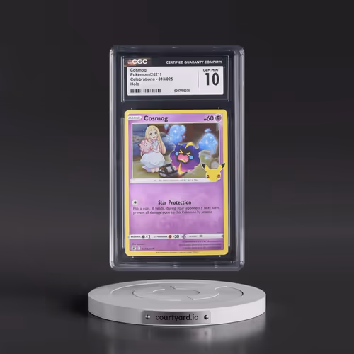 2021 Celebrations #013/025 Cosmog - Holo (CGC 10 GEM MINT)