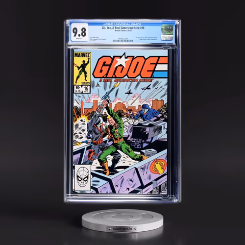 G.I. Joe, A Real American Hero #16 CGC 9.8 White Pages (Marvel Comics, 10/83) - Universal