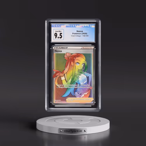 2020 Vivid Voltage #196/185 Nessa - Rainbow Rare Holo (CGC 10 GEM MINT)