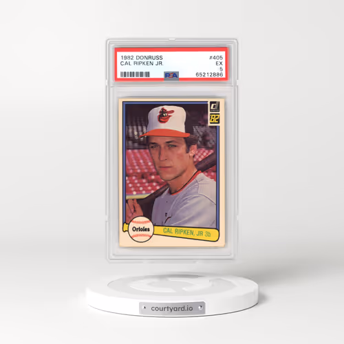 1982 Donruss #405 Cal Ripken Jr. (PSA 5 EX)