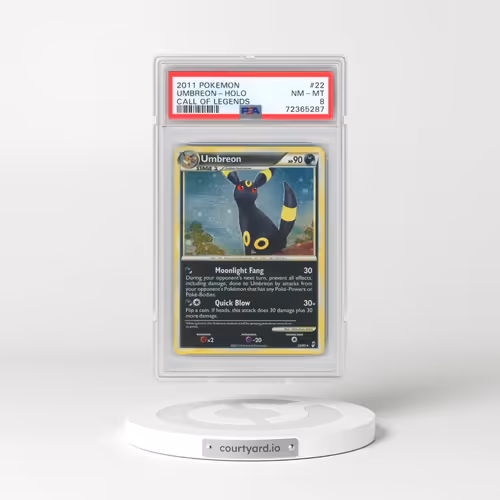 2011 Pokémon Call of Legends #22 Umbreon - Holo (PSA 8 NM-MT)