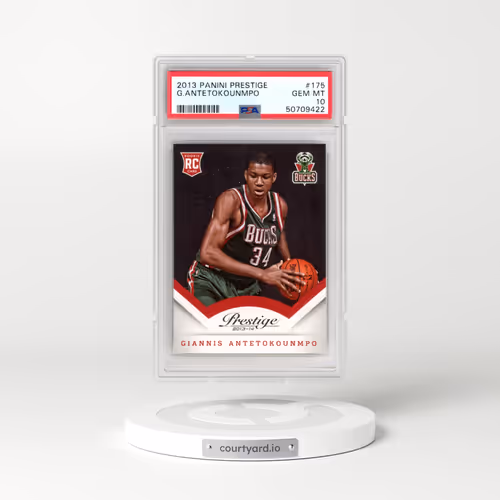 2013 Panini Prestige #175 Giannis Antetokounmpo (PSA 10 GEM MINT)