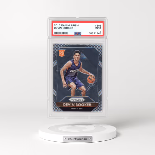 2015 Panini Prizm #308 Devin Booker (PSA 9 MINT)